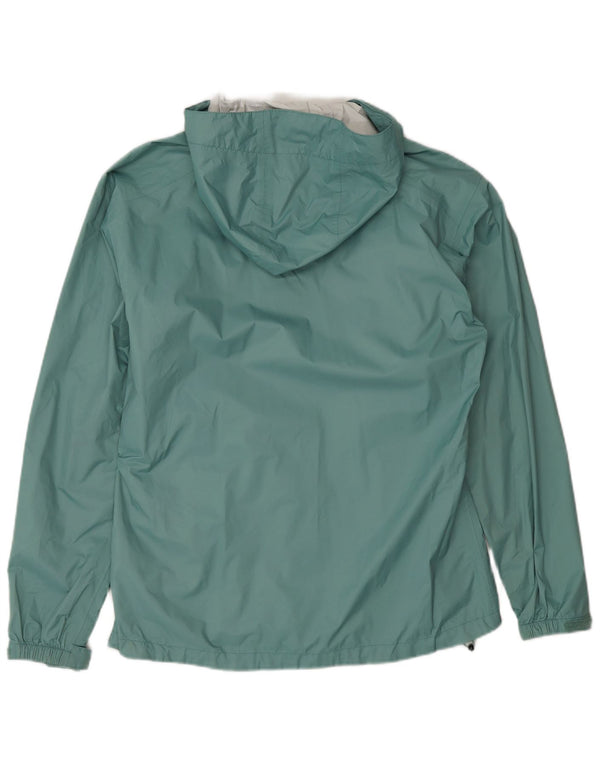 Helly Hansen Γυναικείο μπουφάν βροχής με κουκούλα UK 16 Large Green Polyamide