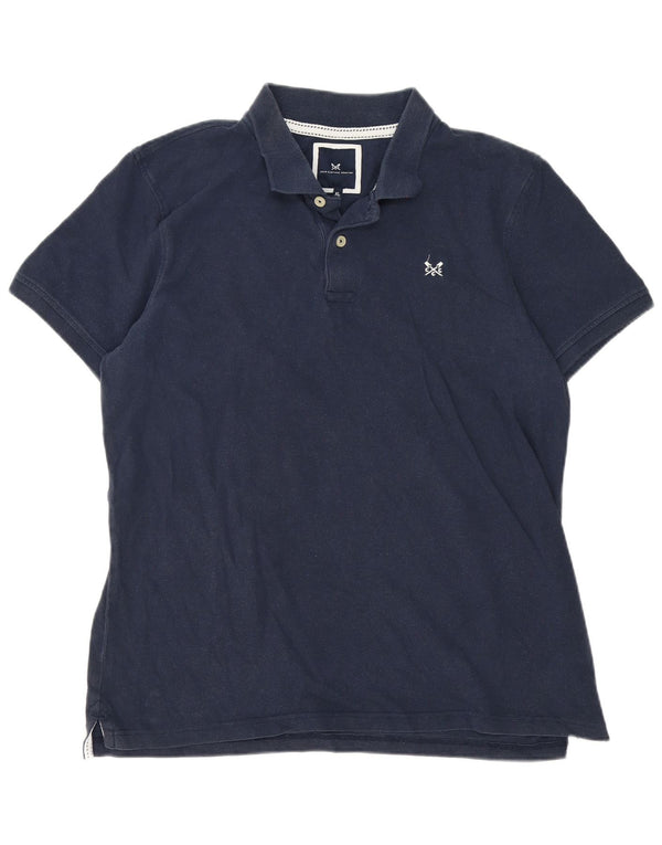 Crew Clothing Ανδρικό πουκάμισο πόλο XL Navy Blue Cotton