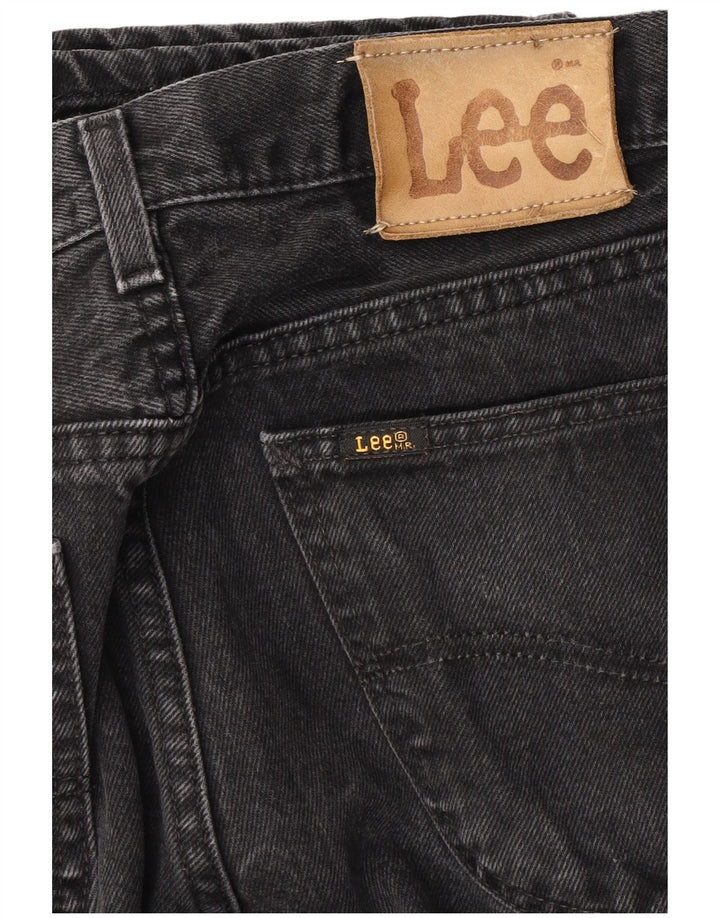 Lee Mens Straight Jeans W30 L30 Μαύρο