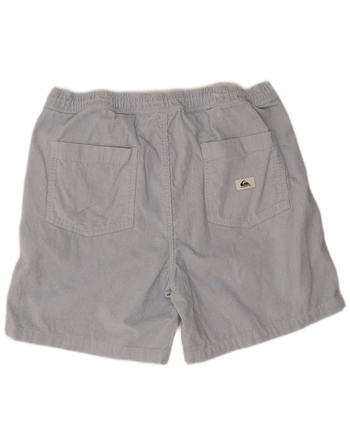 Ανδρικό κοτλέ σορτς Quiksilver μεσαίο W32 Μπλε βαμβακερό