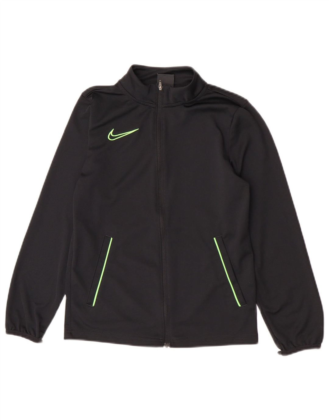Μπουφάν Nike Boys αθλητική φόρμα 10-11 ετών μεσαίο μαύρο πολυεστέρα