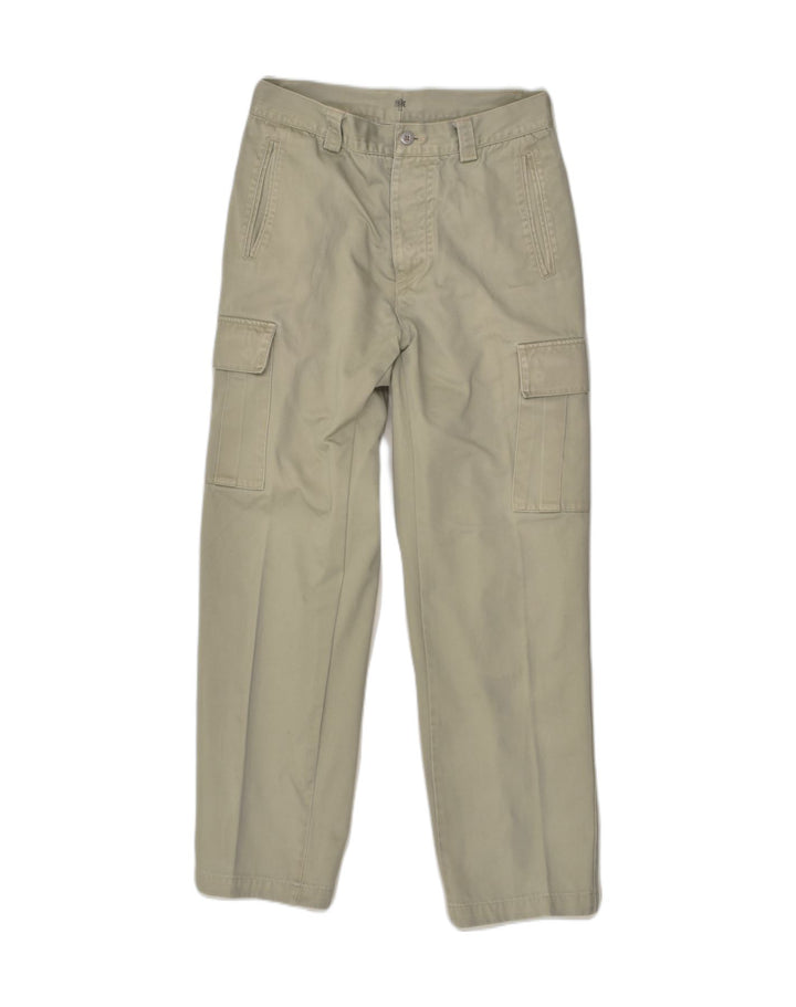 RIFLE Womens Straight Cargo Trousers W30 L28  Grey Cotton | Vintage Rifle | Thrift | Second-Hand Rifle | Used Clothing | Messina Hembry 