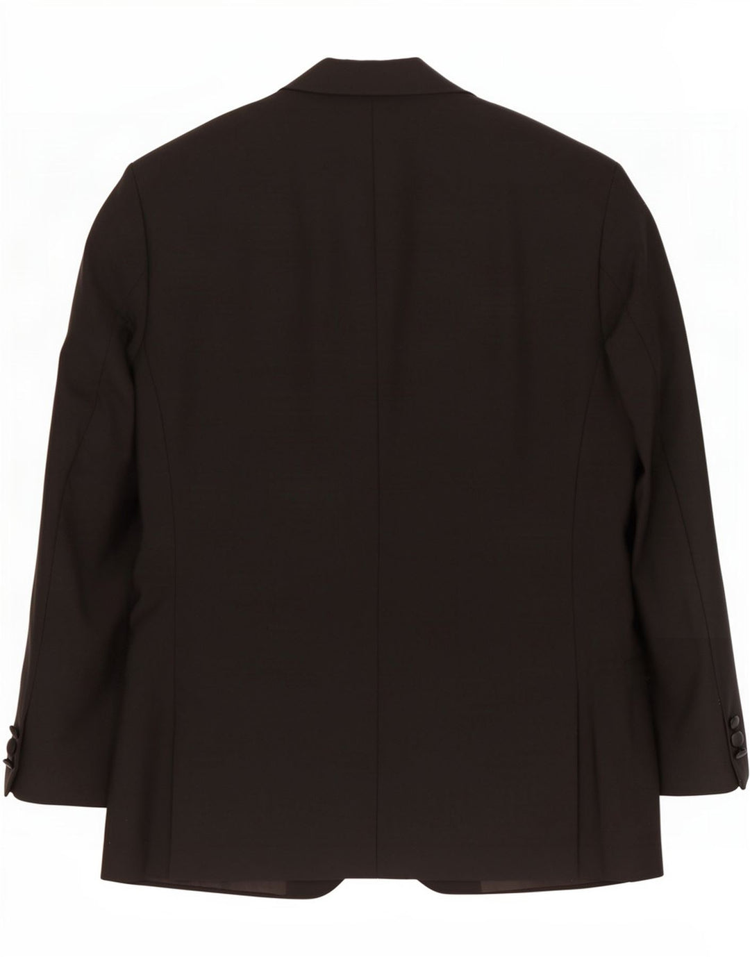 Marks & Spencer Mens 2 Button Blazer Jacket UK 40 Medium Black Polyester