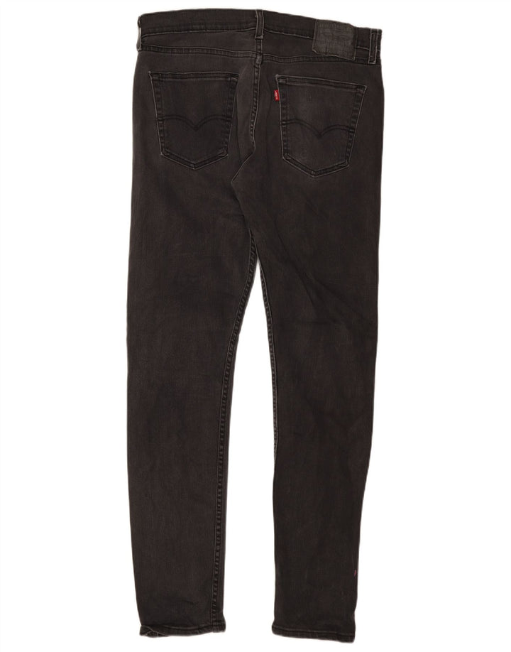 Levi's Mens 512 Slim Tapered Jeans W33 L34 Γκρι βαμβακερό