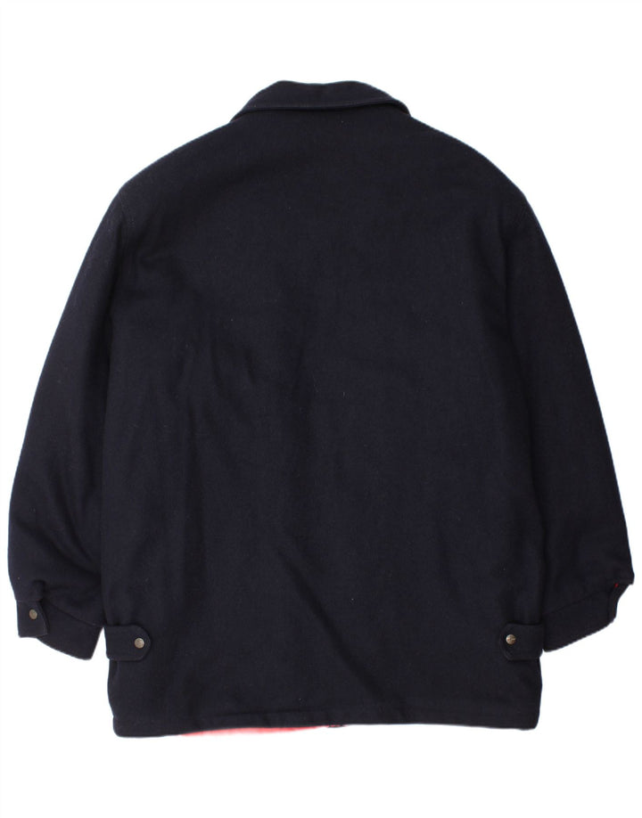 Ανδρικό Military Jacket Polbot UK 42 XL Navy Blue Wool