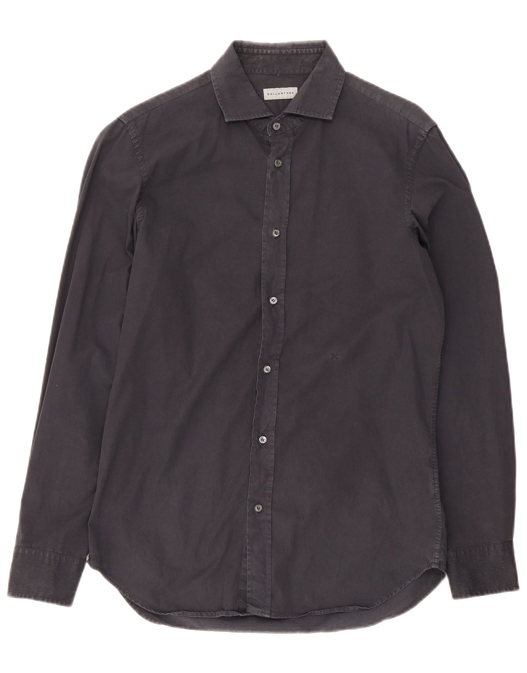 Ανδρικό πουκάμισο Ballantyne Μέγεθος 15 1/2 Medium Navy Blue Cotton