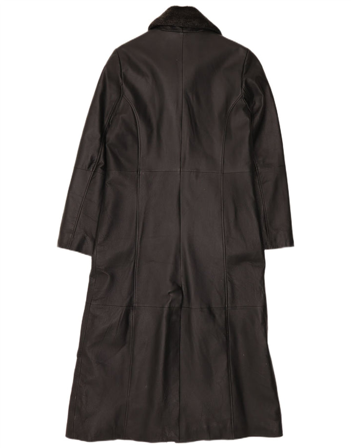 TCM Γυναικείο Δερμάτινο Παλτό UK 12 Medium Black Leather