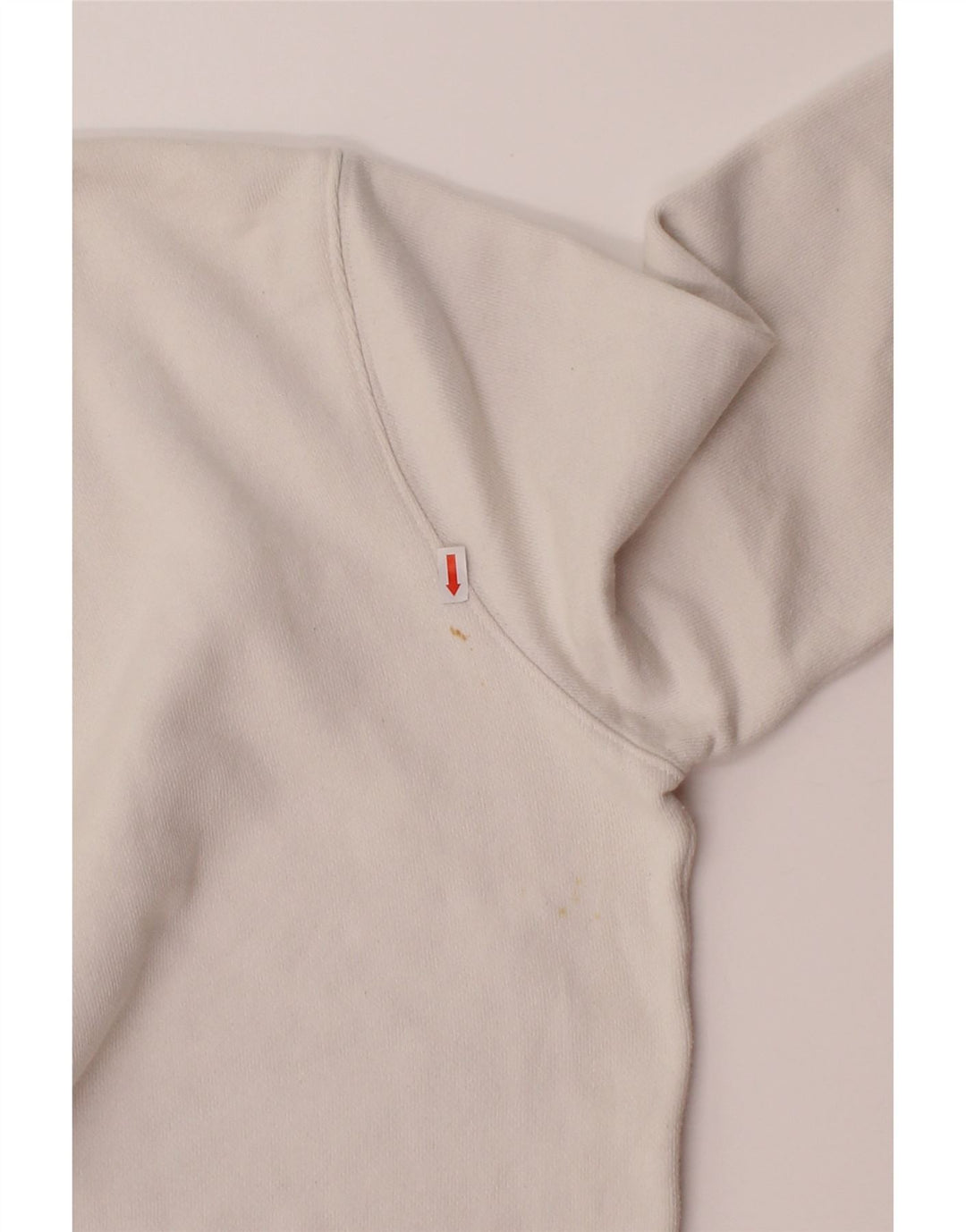 LEVI'S Mens Graphic Sweatshirt Jumper Large White Cotton Vintage Levi's and Second-Hand Levi's from Messina Hembry 