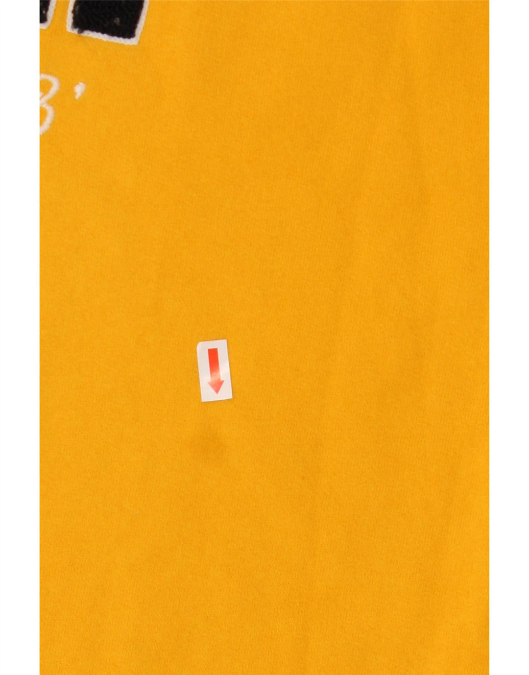 SUPERDRY Γυναικεία υπερμεγέθη γραφική φούτερ Jumper UK 12 Medium Yellow