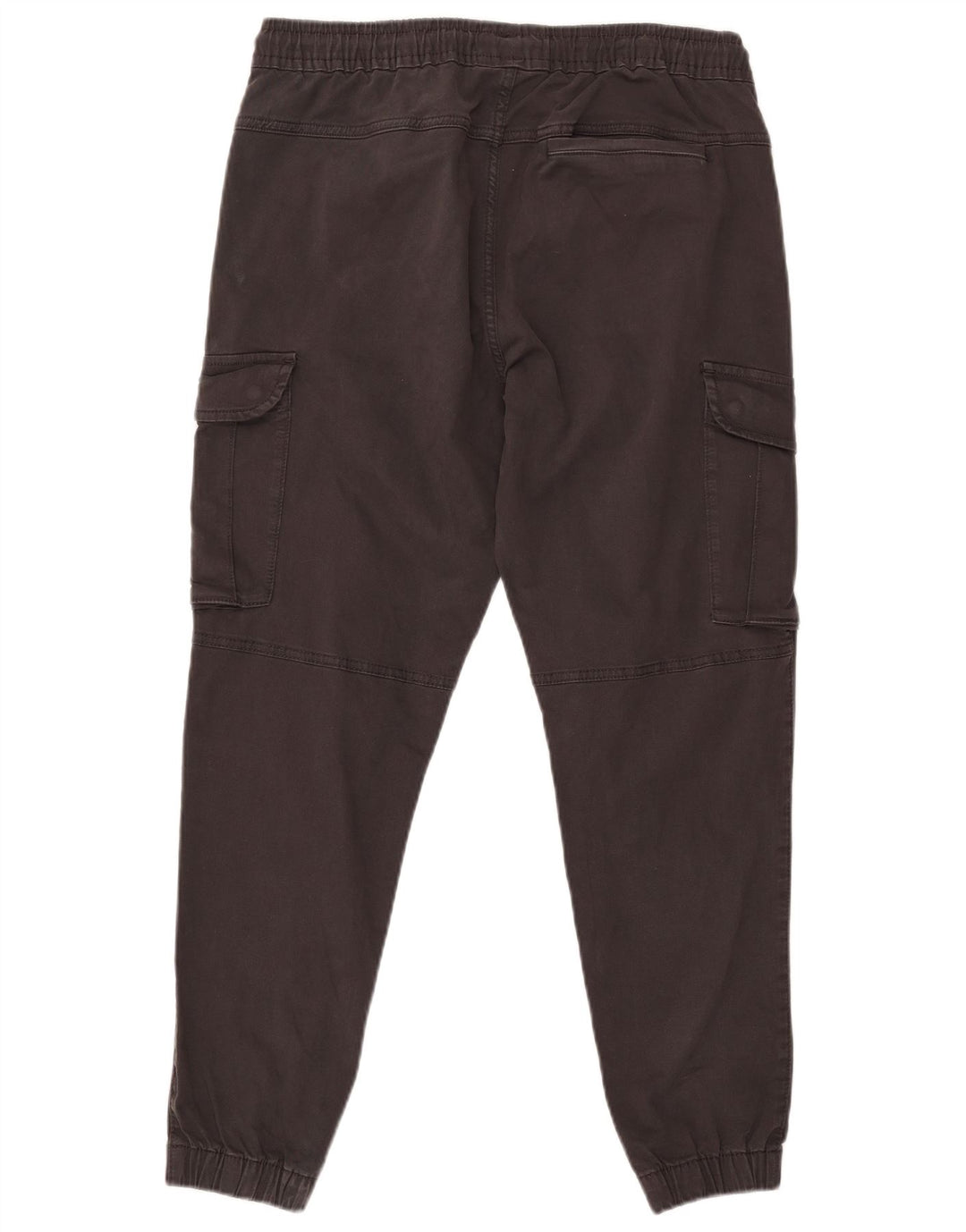 Zara Ανδρικό Joggers Παντελόνι Cargo EU 42 Large W32 L28 Μαύρο βαμβακερό