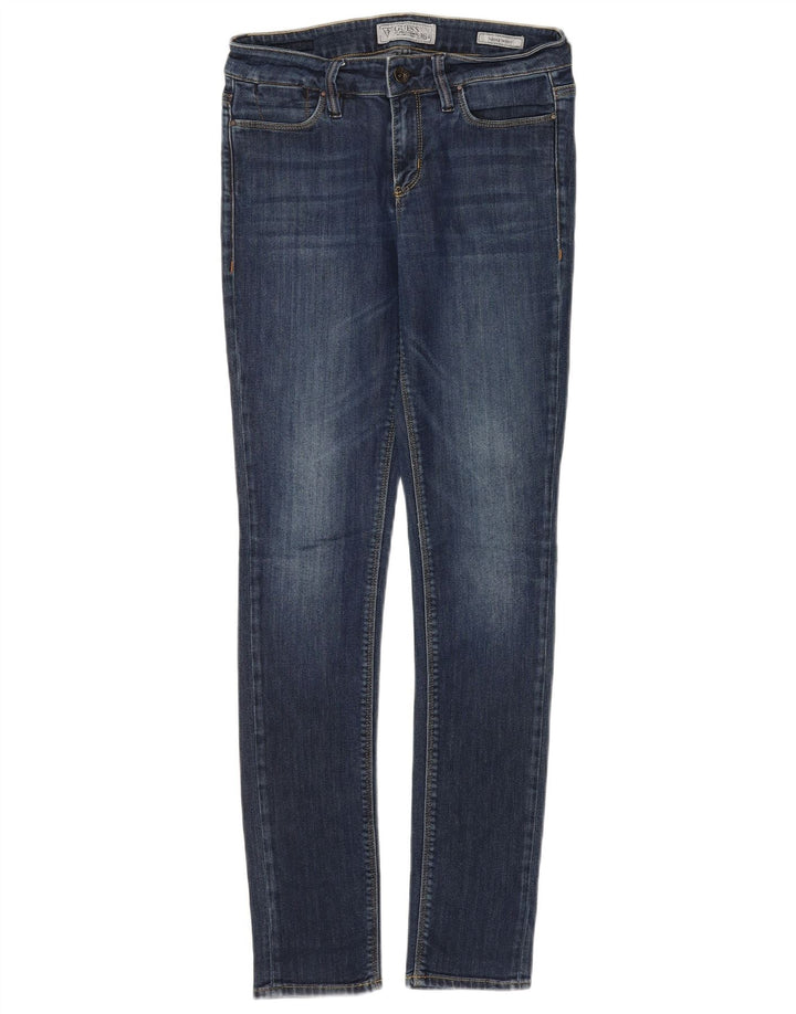 GUESS Γυναικείο Nicole Skinny Jeans W29 L30 Μπλε βαμβακερό
