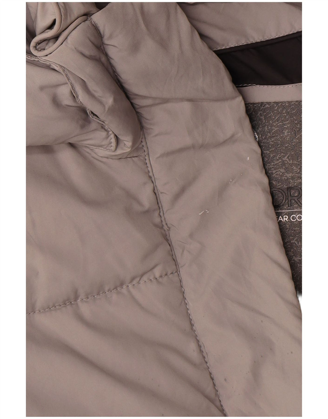 Superdry γυναικείο παλτό μεγάλου μεγέθους με κουκούλα με κουκούλα UK 10 Small Grey