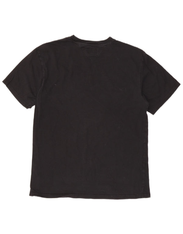 Ανδρικό γραφικό T-Shirt Tommy Hilfiger Top Medium Μαύρο