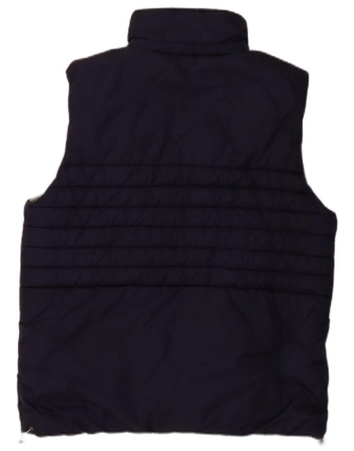 Errea Mens Padded Gilet UK 40 Large Navy Blue Nylon