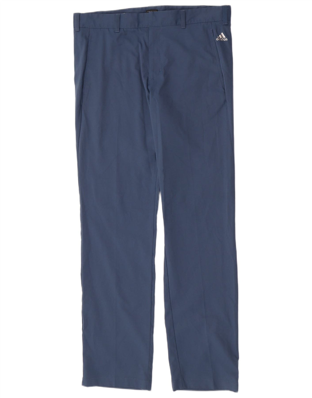 Ανδρικό ίσιο παντελόνι Chino Adidas W34 L34 Blue Polyester