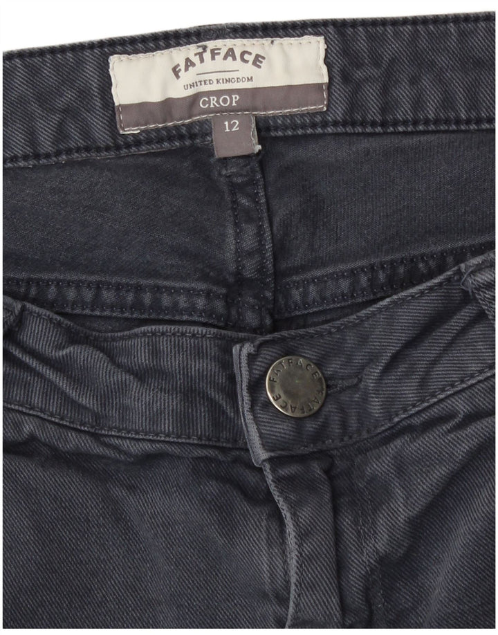 Fat Face Γυναικείο Cropped Jeans UK 12 Medium W32 L22 Γκρι βαμβακερό