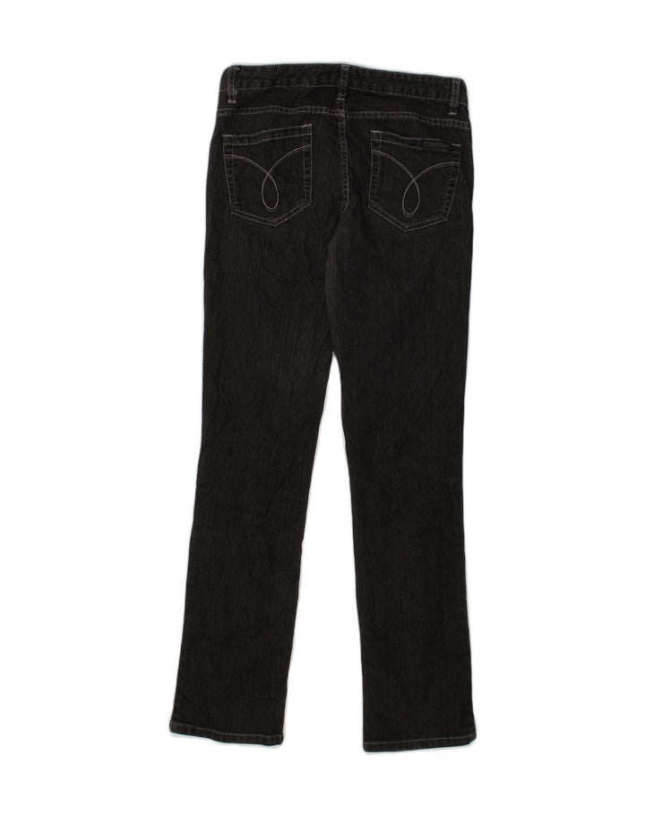 CALVIN KLEIN Womens Skinny Jeans US 6 Medium W28 L32 Black Cotton | Vintage Calvin Klein | Thrift | Second-Hand Calvin Klein | Used Clothing | Messina Hembry 