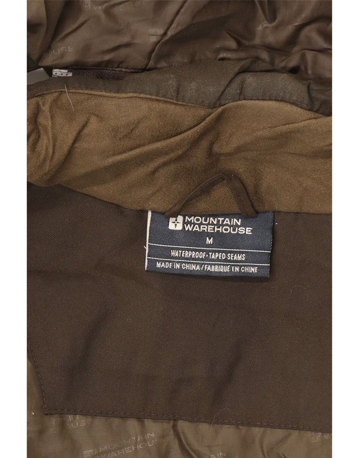 Ανδρικό μπουφάν Parka με κουκούλα Mountain Warehouse UK 38 Medium Brown Nylon