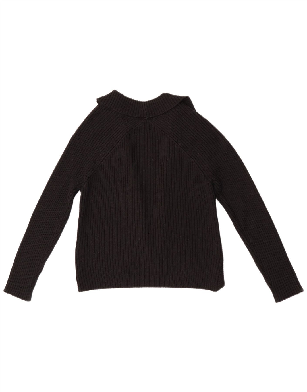 Marks & Spencer Womens Open Bolero Jumper UK 12 Medium Black Acrylic
