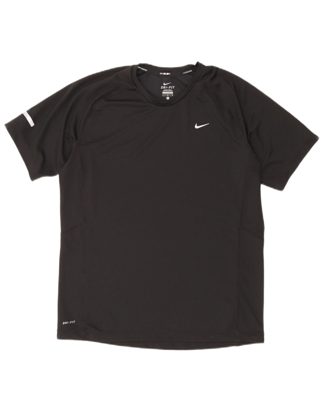Ανδρικό T-shirt Nike Dri Fit Top Large Μαύρο Πολυεστέρας