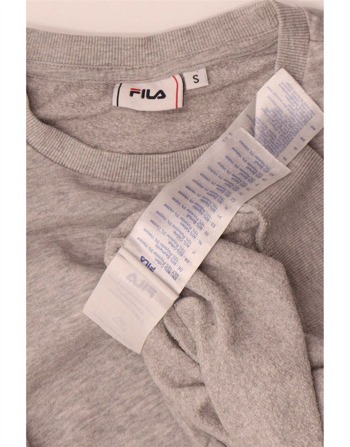 Ανδρικό φούτερ Fila Jumper Μικρό βαμβακερό σε γκρι φλύκταινες