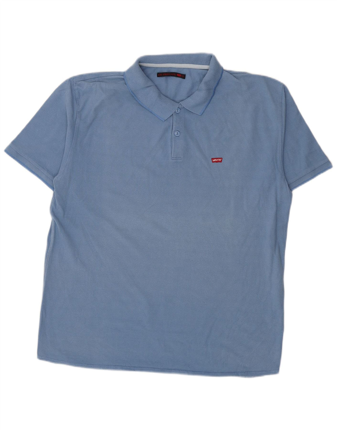 Ανδρικό πουκάμισο πόλο Levi's 2XL μπλε βαμβακερό
