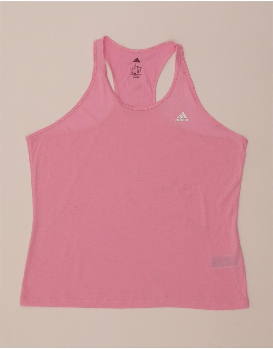 ADIDAS Γυναικείο γιλέκο Climalite Top UK 20/22 XL Pink Polyester