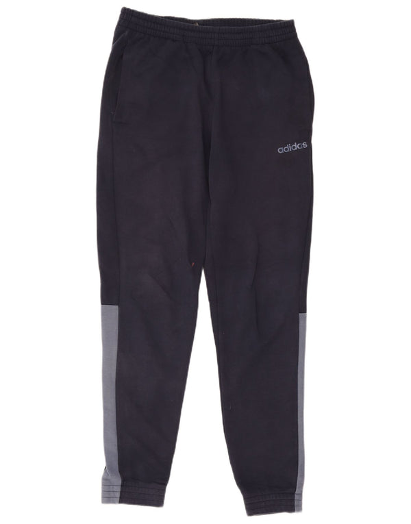 Ανδρική φόρμα Adidas Παντελόνι Joggers Medium Navy Blue Colourblock Βαμβακερό