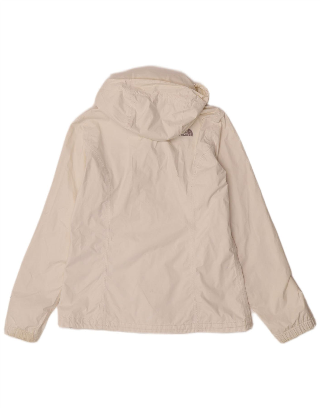 The North Face γυναικείο μπουφάν βροχής με κουκούλα UK 14 Medium White Nylon