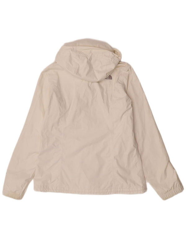 The North Face γυναικείο μπουφάν βροχής με κουκούλα UK 14 Medium White Nylon