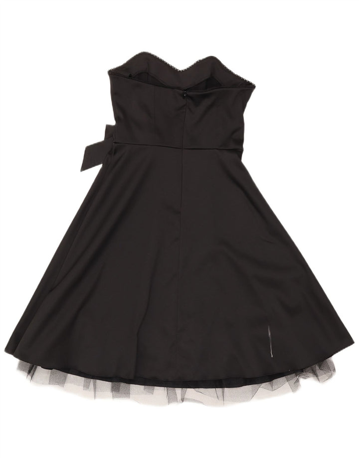 Bay Γυναικείο Στράπλες Φόρεμα UK 10 Small Black Polyester