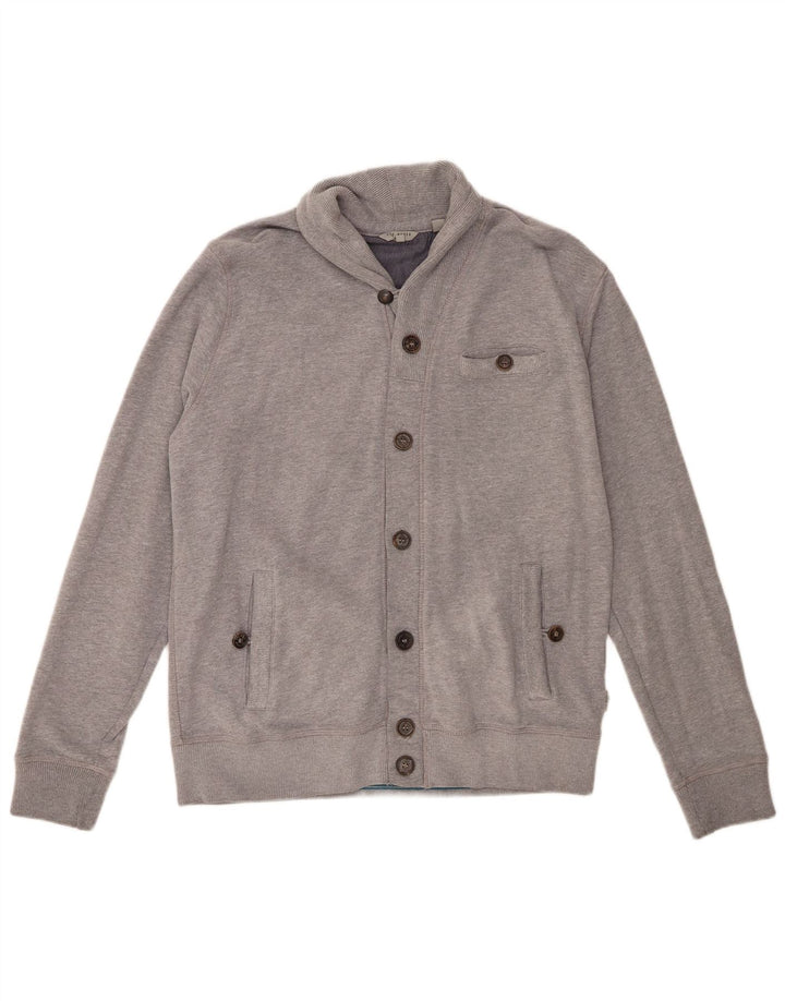 Ανδρική φόρμα Ted Baker Top Jacket Size 4 Large Grey Cotton