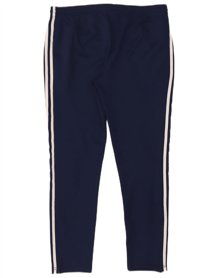 Γυναικεία αθλητική φόρμα Adidas Παντελόνι UK 14 Large Navy Blue Polyester
