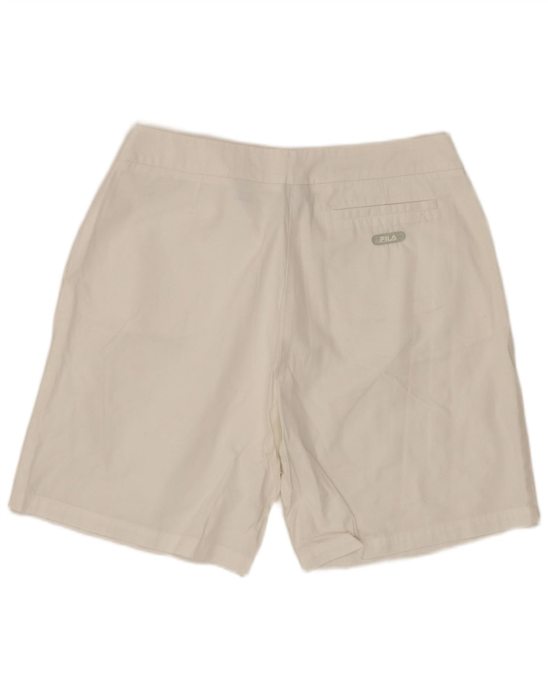 FILA Γυναικείο Σορτς Chino IT 44 Medium W30 Λευκό βαμβακερό