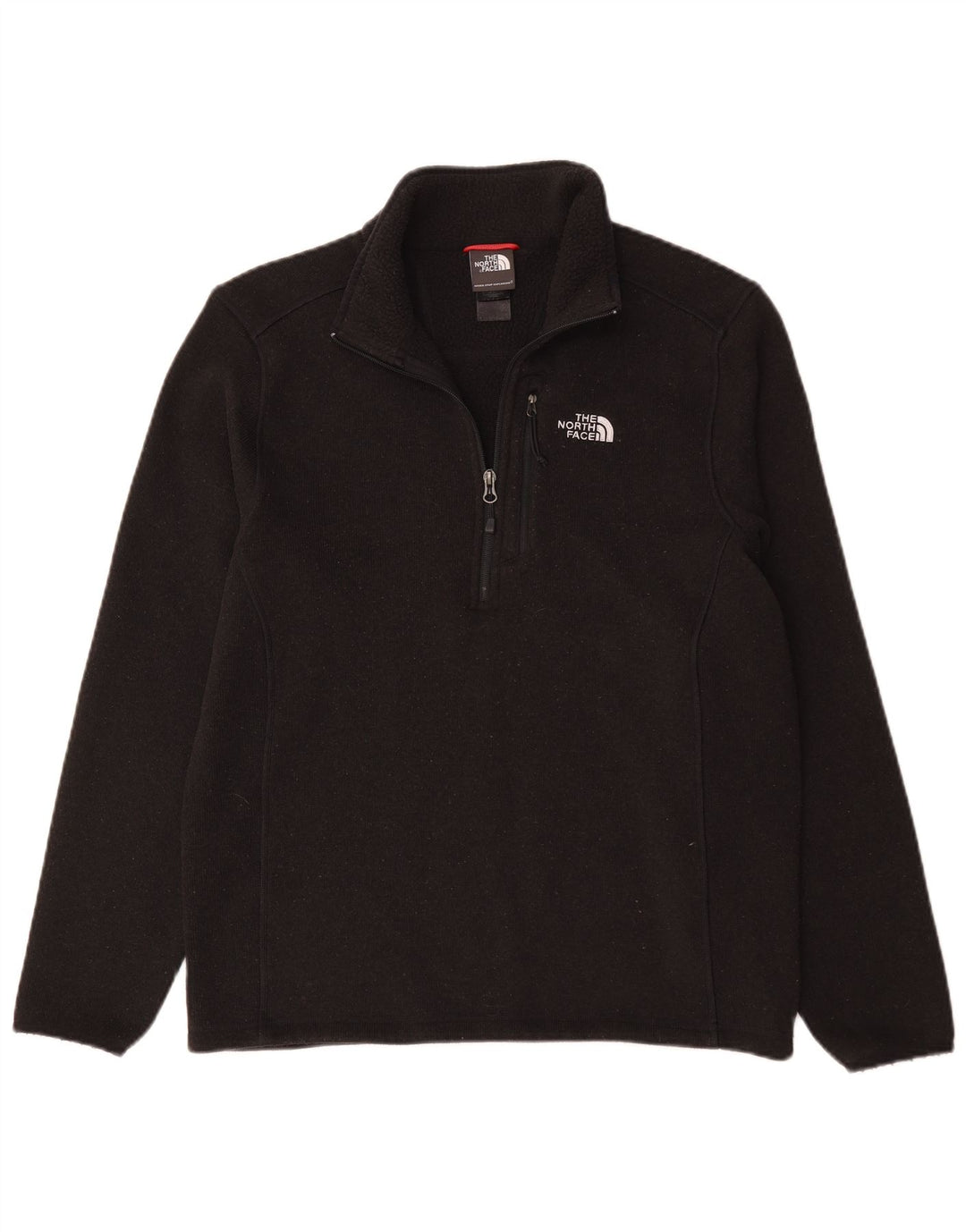 Ανδρικό πουλόβερ με φερμουάρ North Face, μεσαίο μαύρο