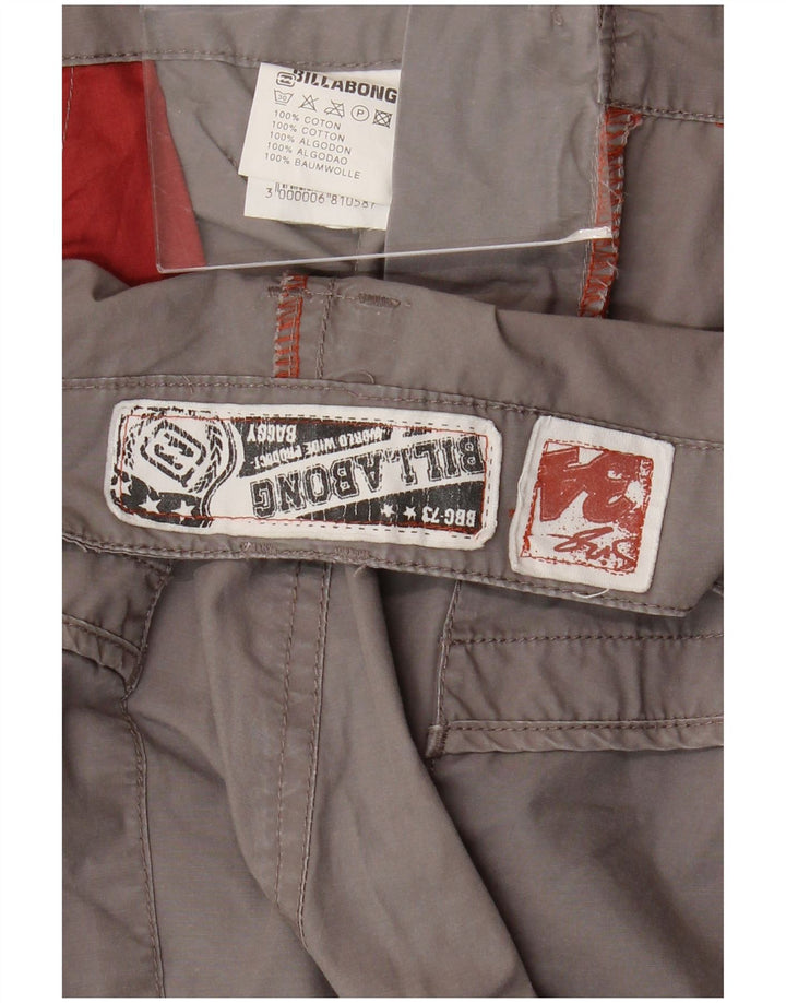 BILLABONG Ανδρικό σορτς βερμούδα Cargo W34 μεγάλο γκρι βαμβακερό