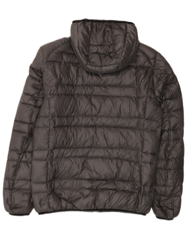 Blauer Ανδρικό μπουφάν με κουκούλα UK 38 Medium Grey Polyamide