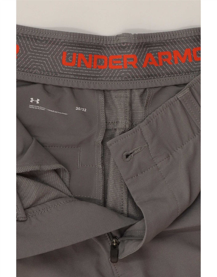 Under Armour Ανδρικό Slim Chino Παντελόνι W30 L32 Γκρι Πολυεστέρας