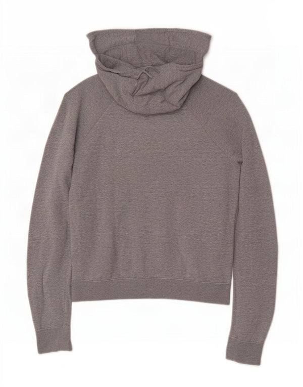Γυναικείο γραφικό φούτερ με κουκούλα Nike UK 14 Medium Grey