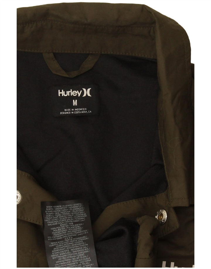 Ανδρικό μπουφάν Hurley Bomber UK 38 Medium Khaki Polyester