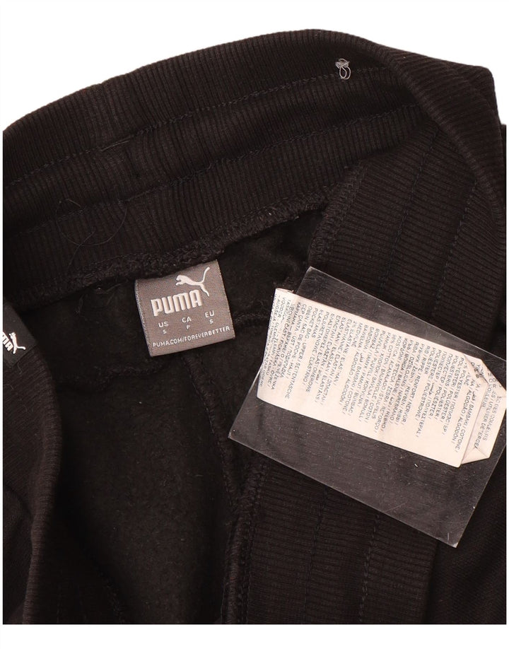 Ανδρική αθλητική φόρμα Puma Παντελόνι Joggers Μικρό μαύρο βαμβακερό