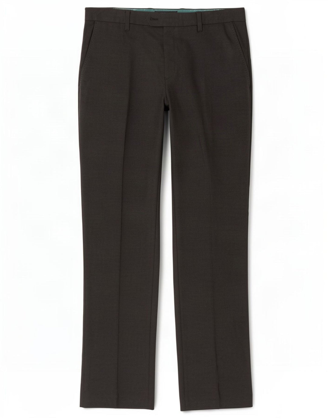 Ανδρικό ίσιο παντελόνι Ted Baker W36 L32 με γκρι στίγματα από πολυεστέρα