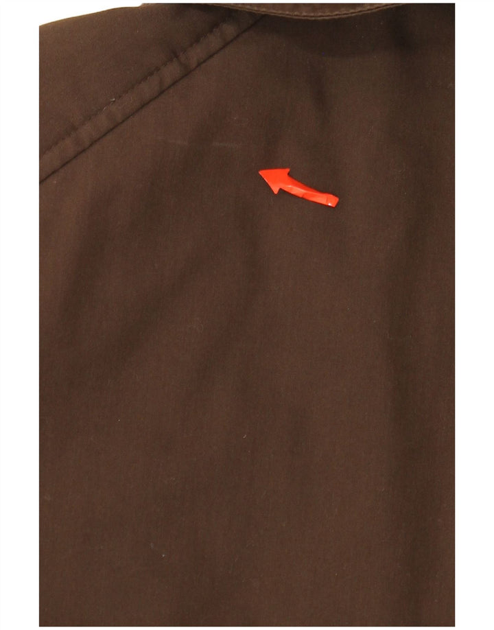 Ανδρικό μπουφάν St Michael με επένδυση UK 43/44 XL καφέ πολυεστέρας