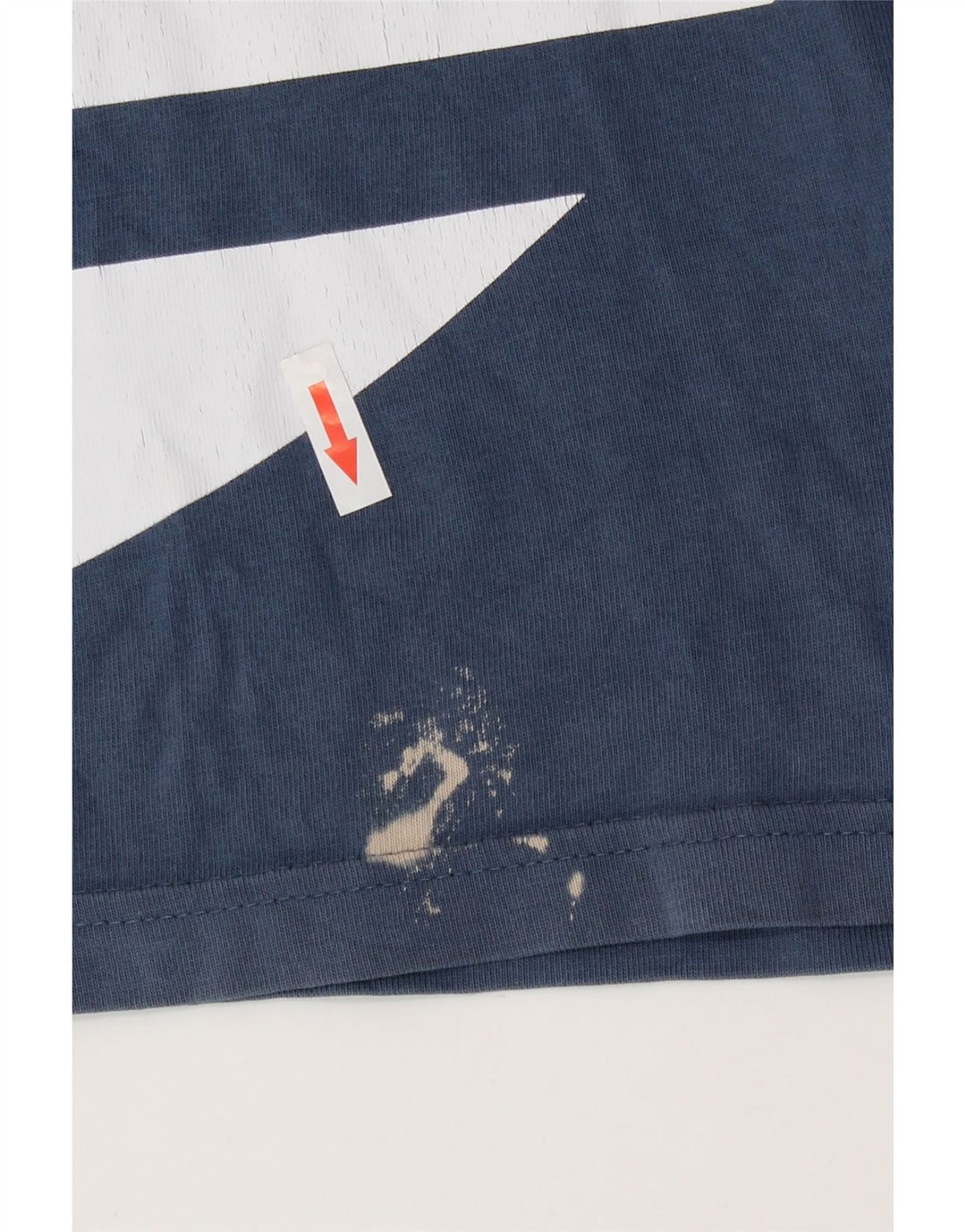 Ανδρικό γραφικό T-Shirt Adidas Top από μεσαίο μπλε βαμβακερό