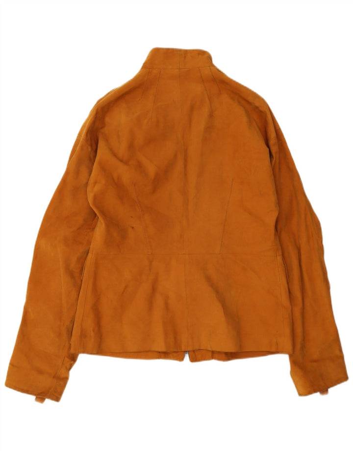 Μπουφάν Borbonese Γυναικείο Suede IT 48 XL Δερμάτινο καφέ