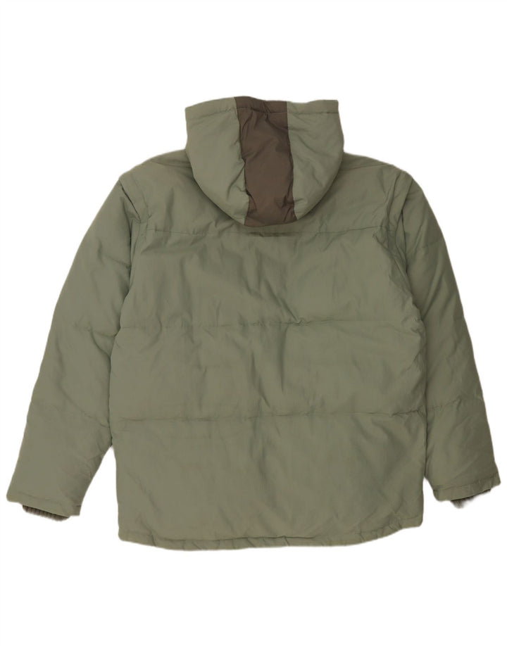 Fila Ανδρικό μπουφάν με κουκούλα UK 40 Large Green Polyamide