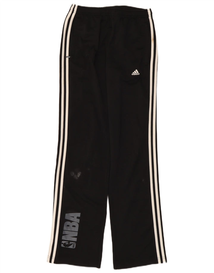 Ανδρική αθλητική φόρμα Adidas NBA, μεσαίο μαύρο πολυεστέρα