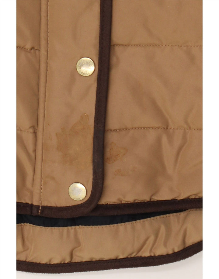 Joules Γυναικείο μπουφάν με επένδυση UK 8 Small Beige Polyester