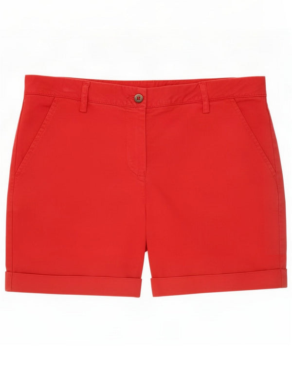 Kappa Womens Perfect Fit Chino Short IT 44 Medium W30 Red Cotton