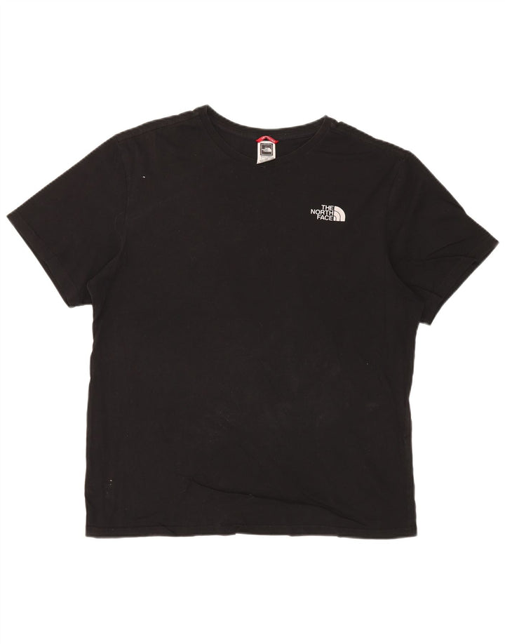 Ανδρικό γραφικό T-Shirt North Face Top Large Μαύρο